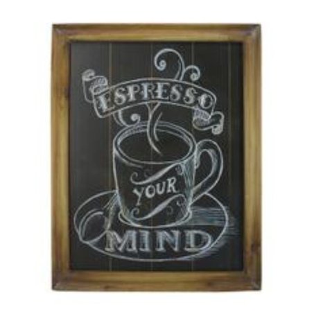 JECO Coffee Themed Wall Art - Espresso Your Mind HD-WA054
